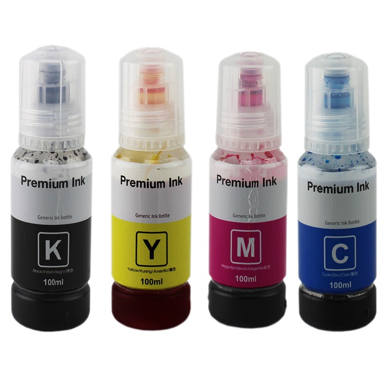 Cerneala compatibila Premium Epson L102, L103, L105, L106 EcoTank, flacon XXL 100 ml Negru - imagine 22